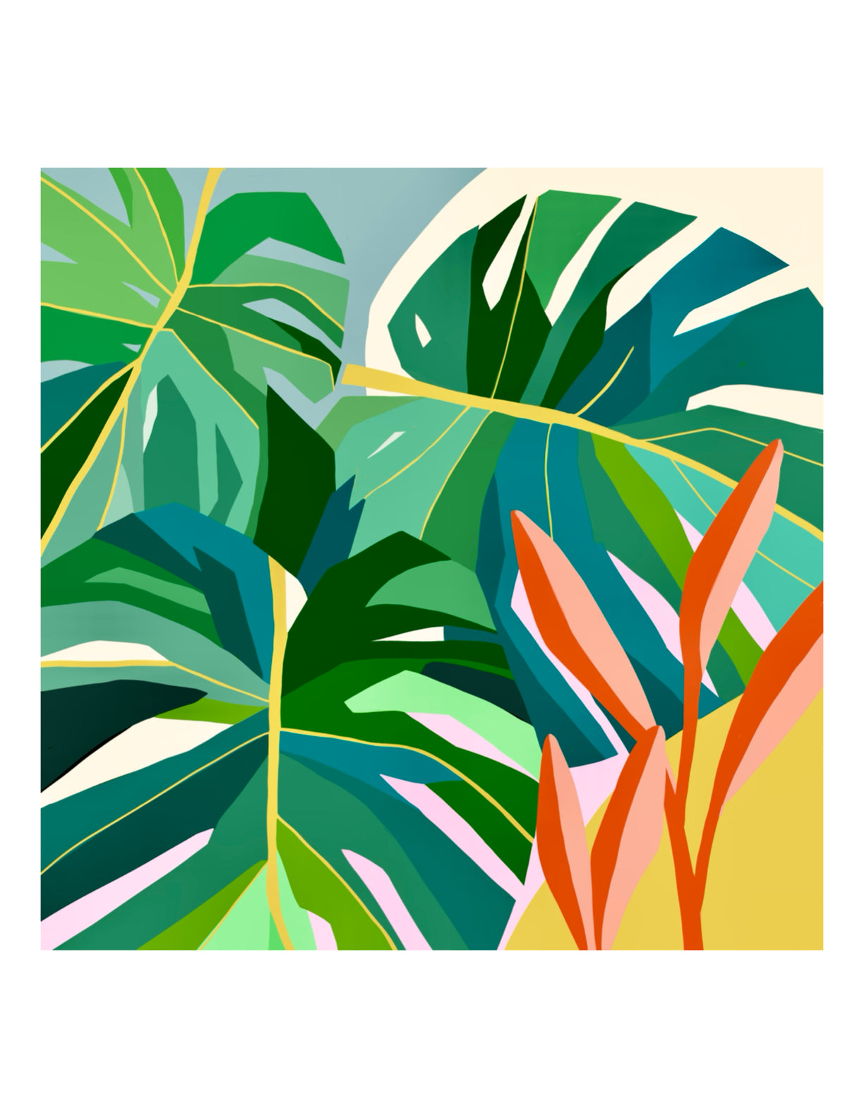 Monstera Print#17