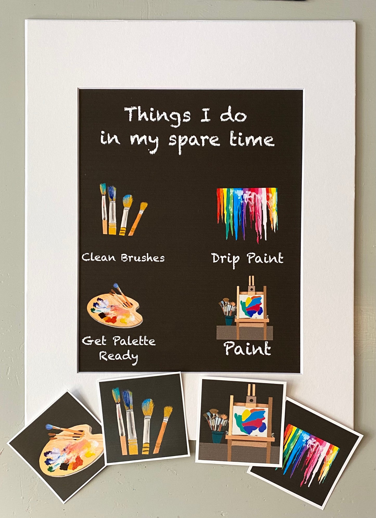 Spare Time Stickers