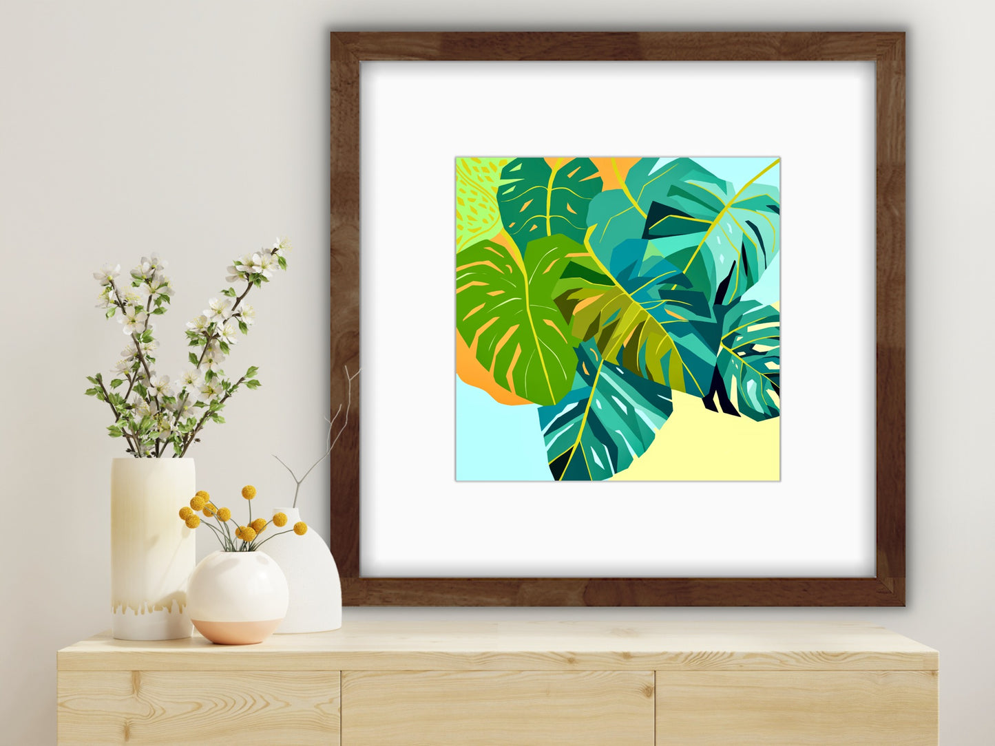 Monstera Print #6 (botanical)