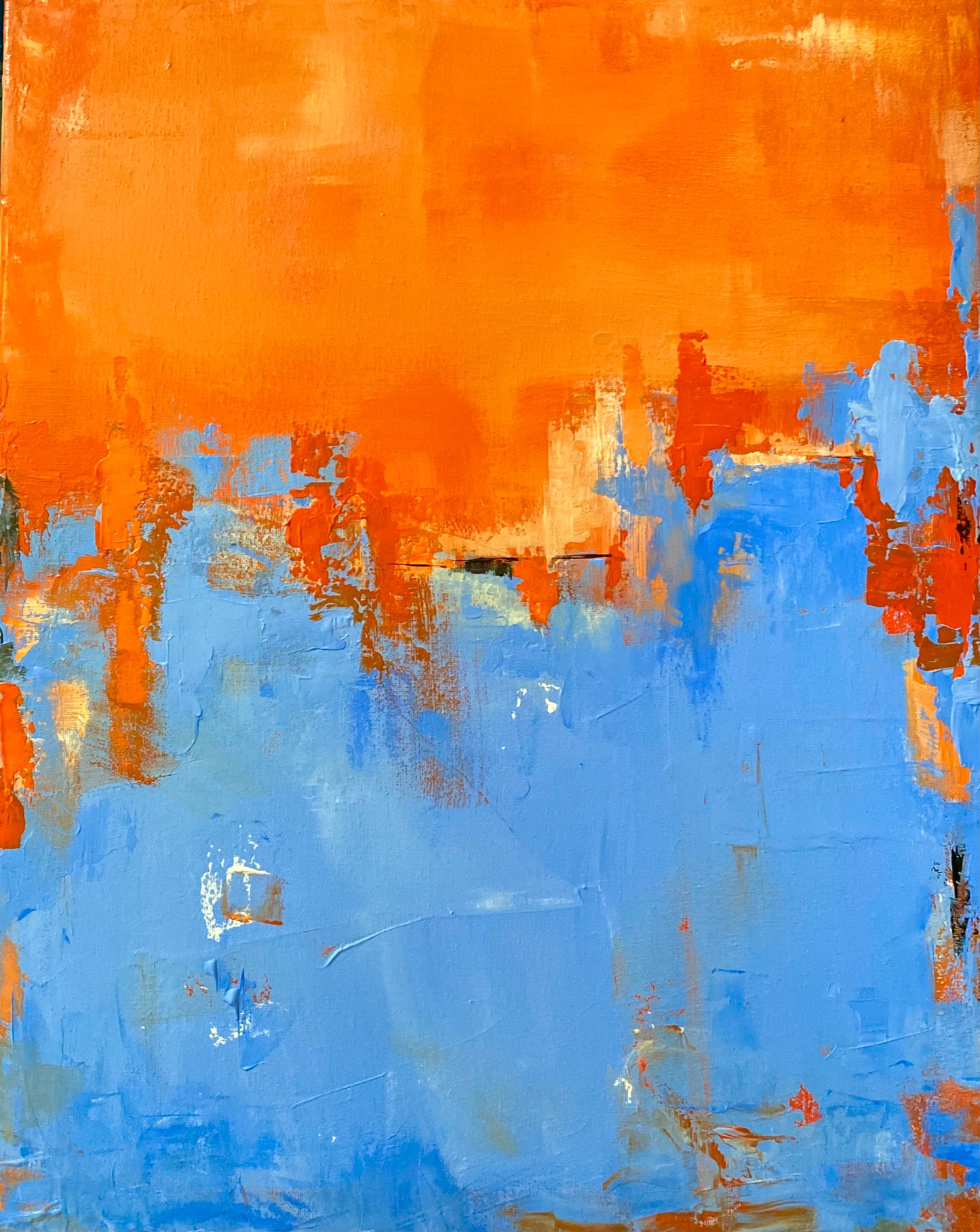 ON HOLD..Blue/Orange