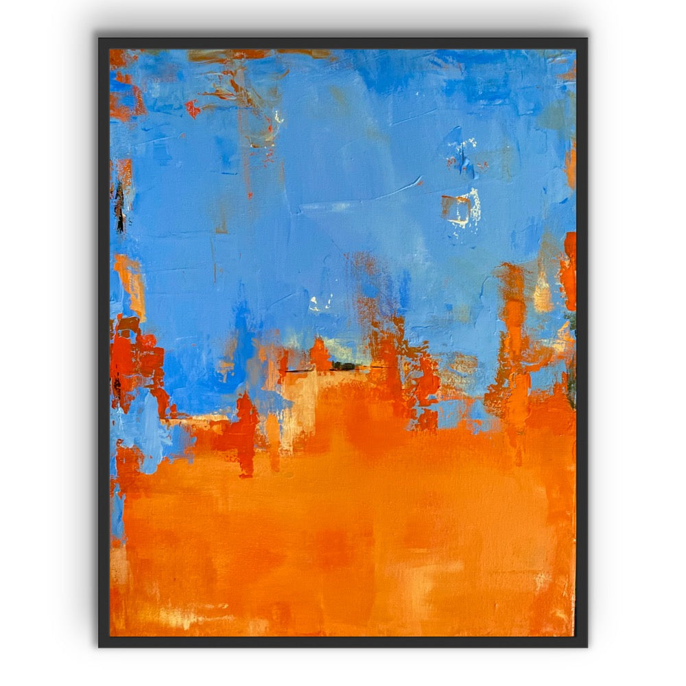ON HOLD..Blue/Orange
