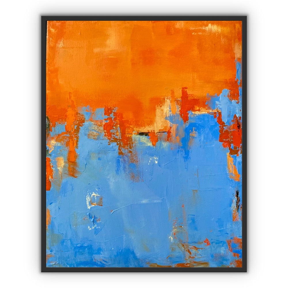 ON HOLD..Blue/Orange