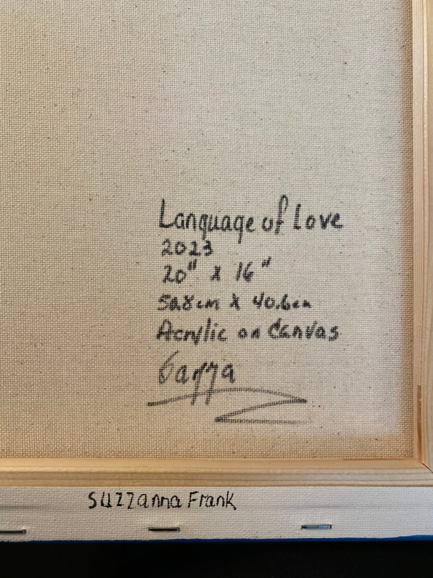 SOLD..Language of Love