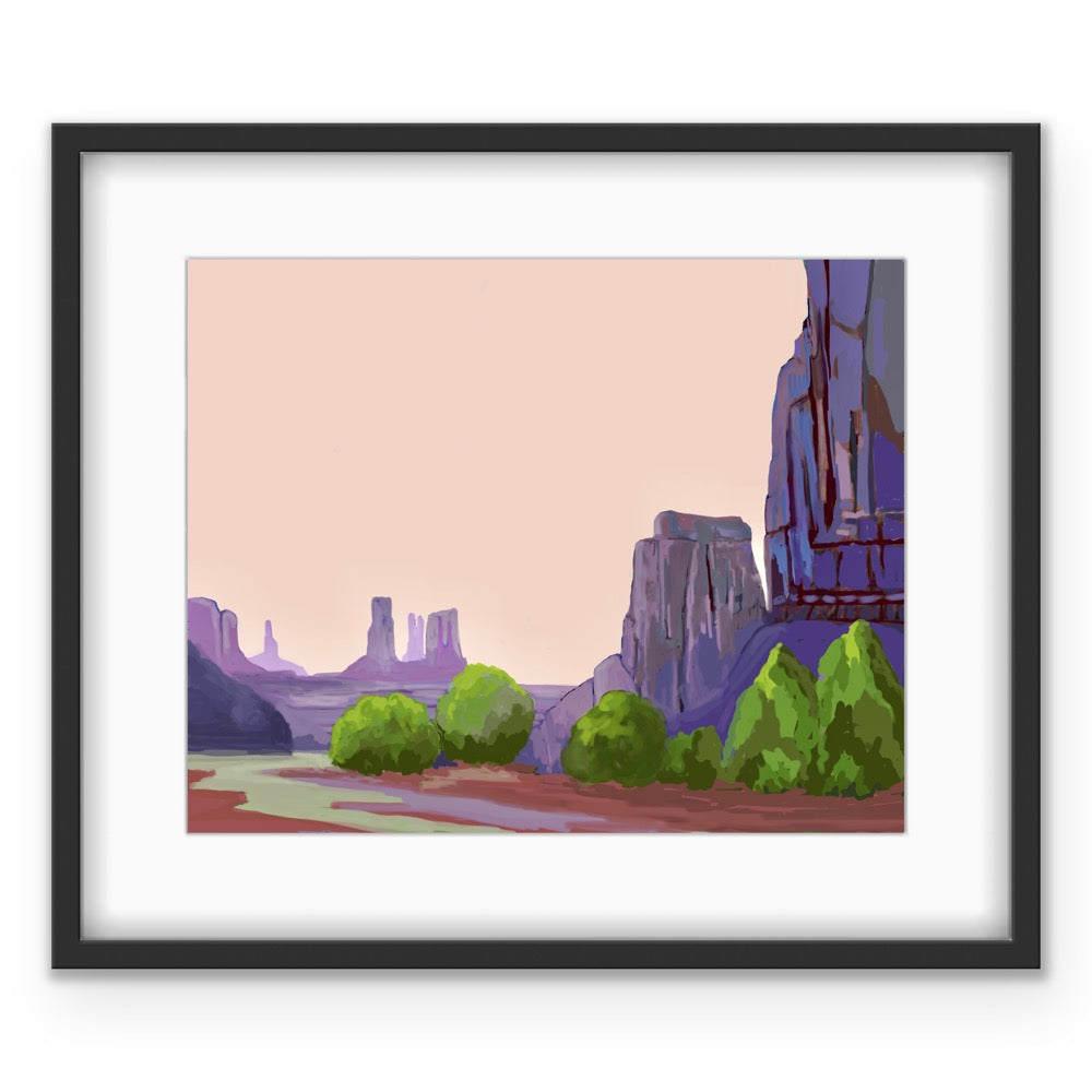 Evening Haze Print…Contemporary Southwest Collection
