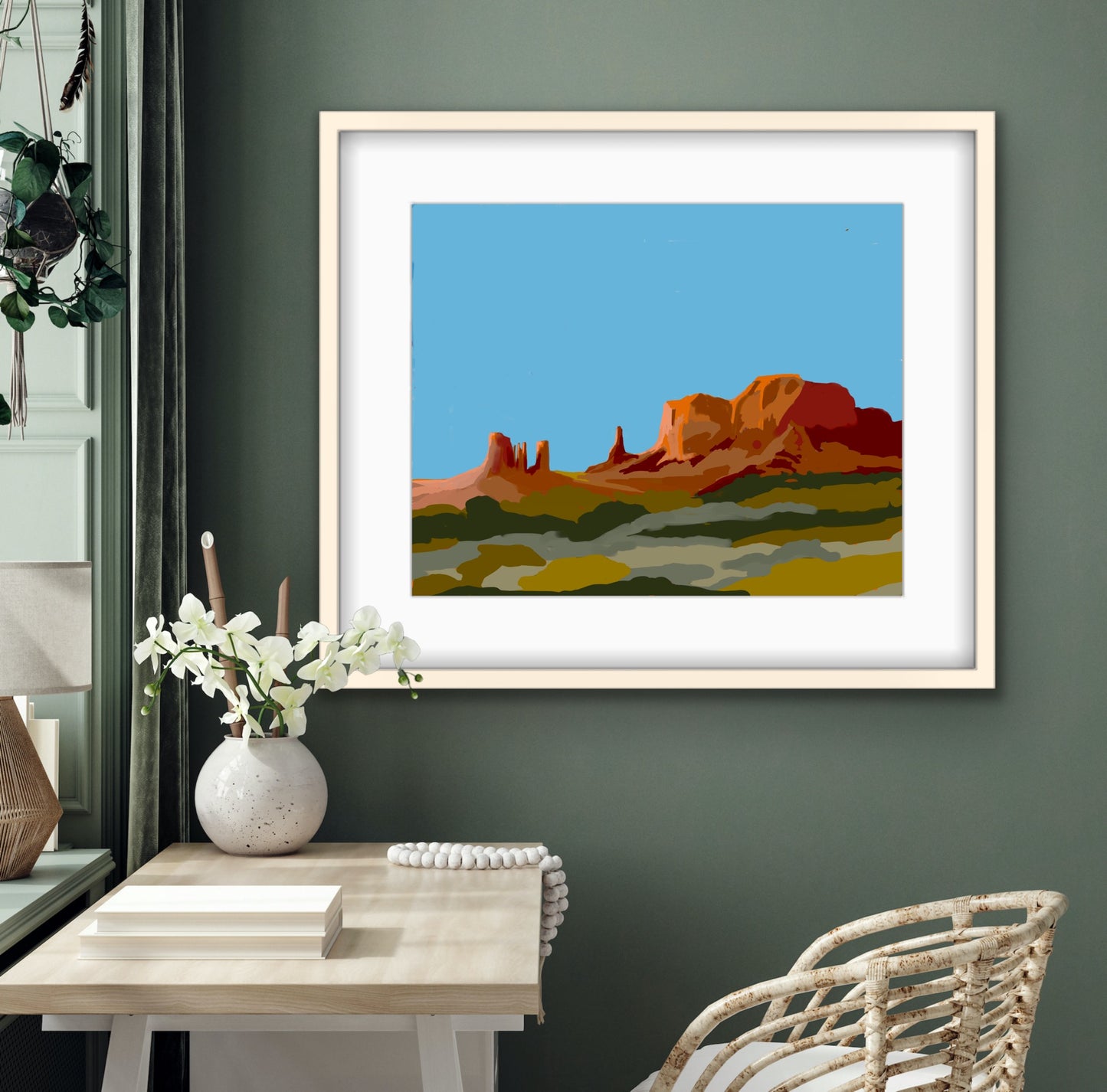 Top of the Hill Print…Southwest Collection