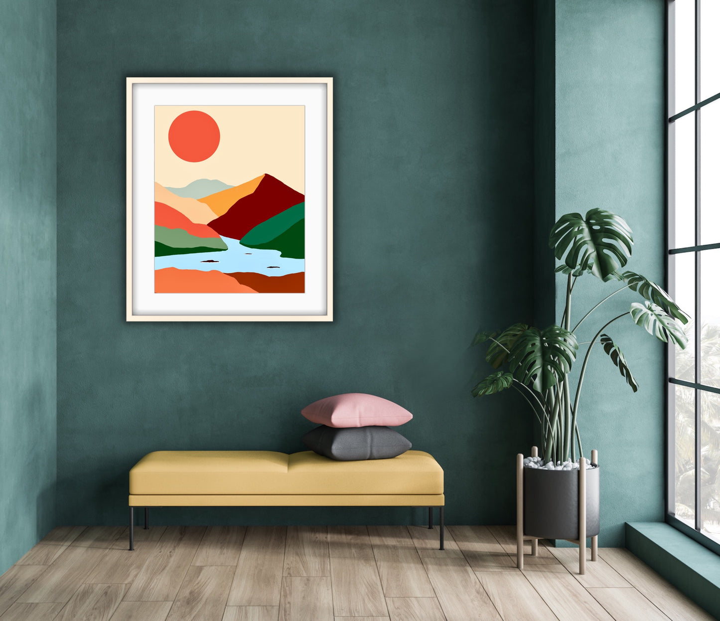 Still Water…Contemporary Print