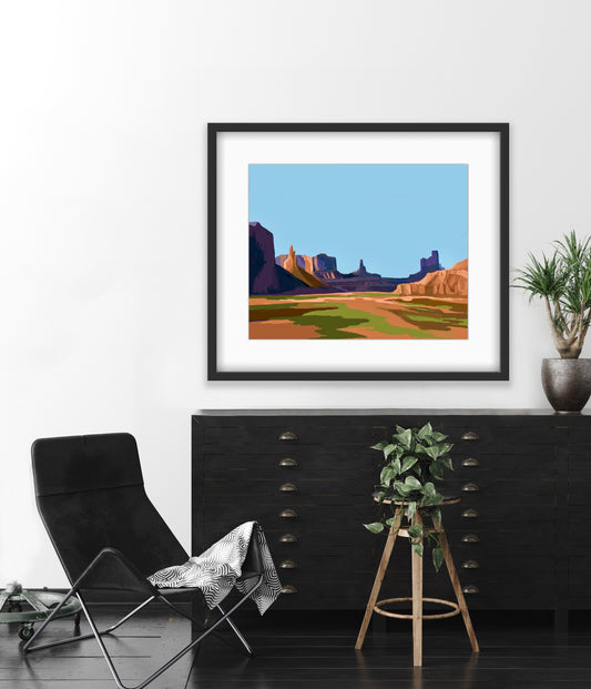 Headed Out-Contemporary Southwest Collection…Print