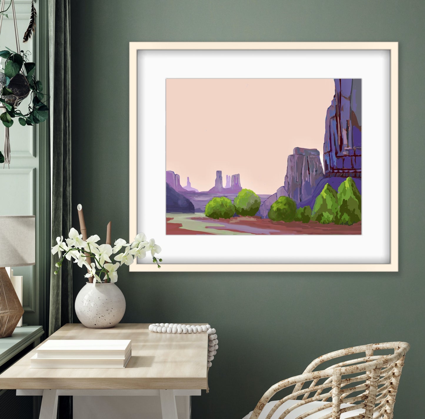 Evening Haze Print…Contemporary Southwest Collection