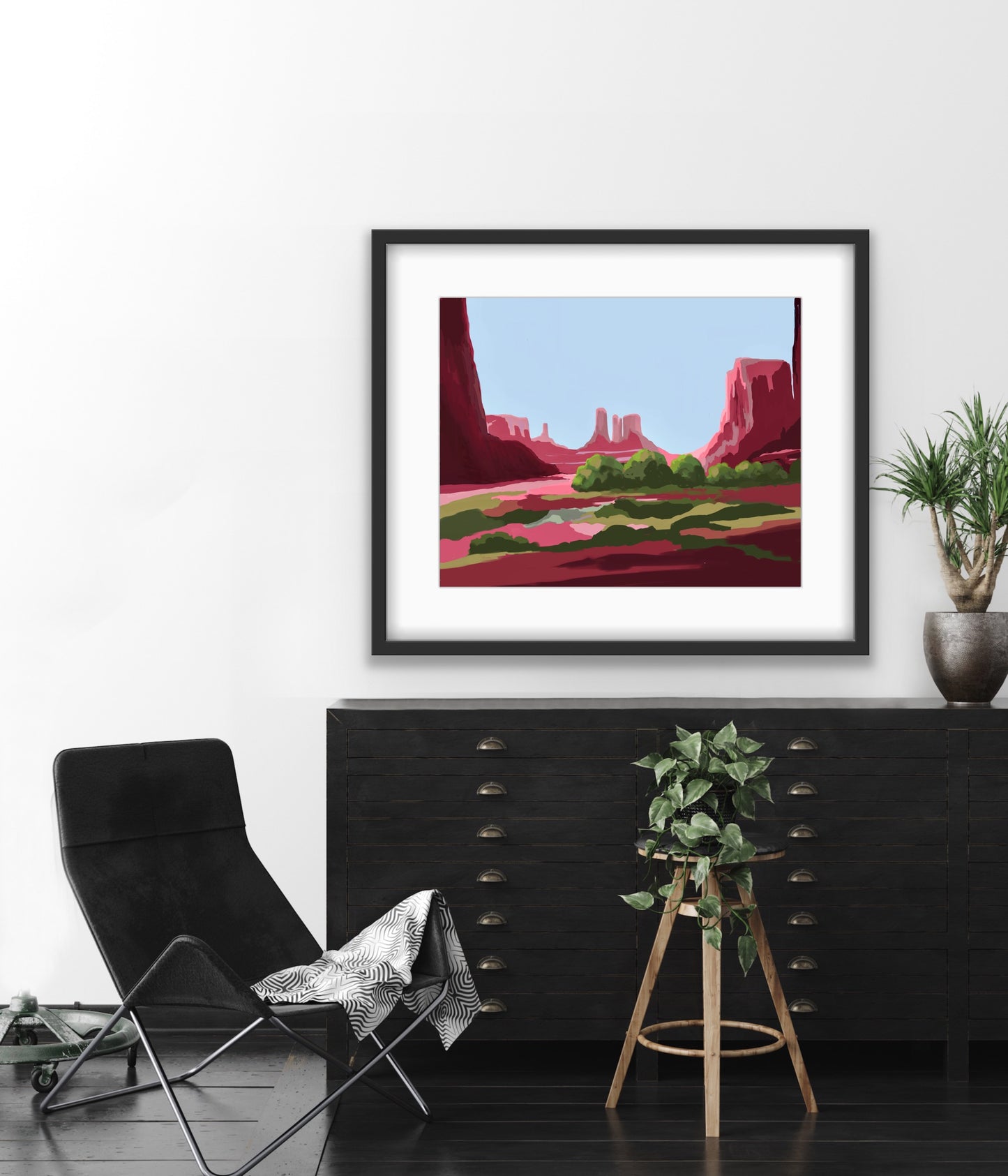 All Aglow Print…Contemporary SouthwestCollection…Print
