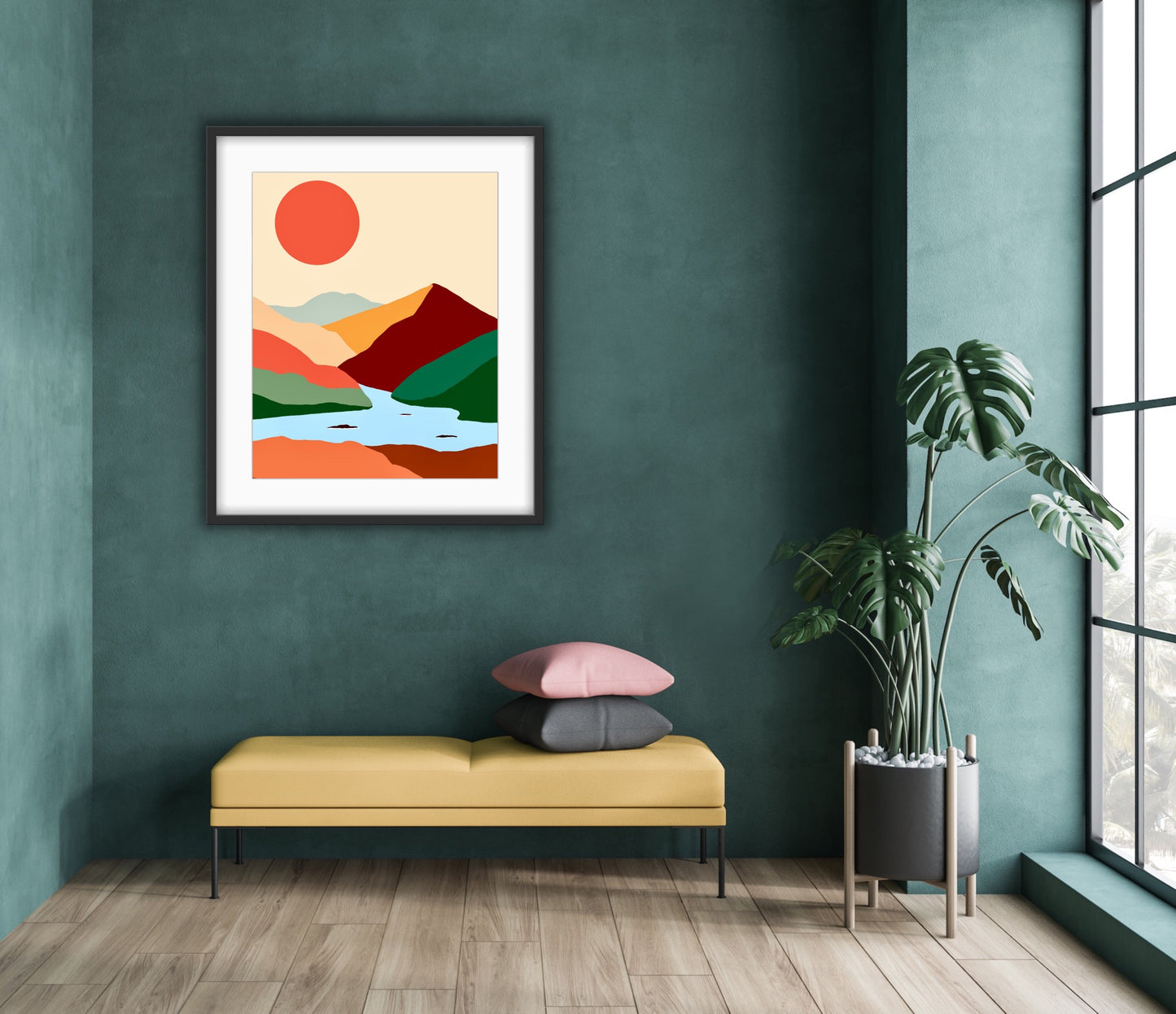 Still Water…Contemporary Print
