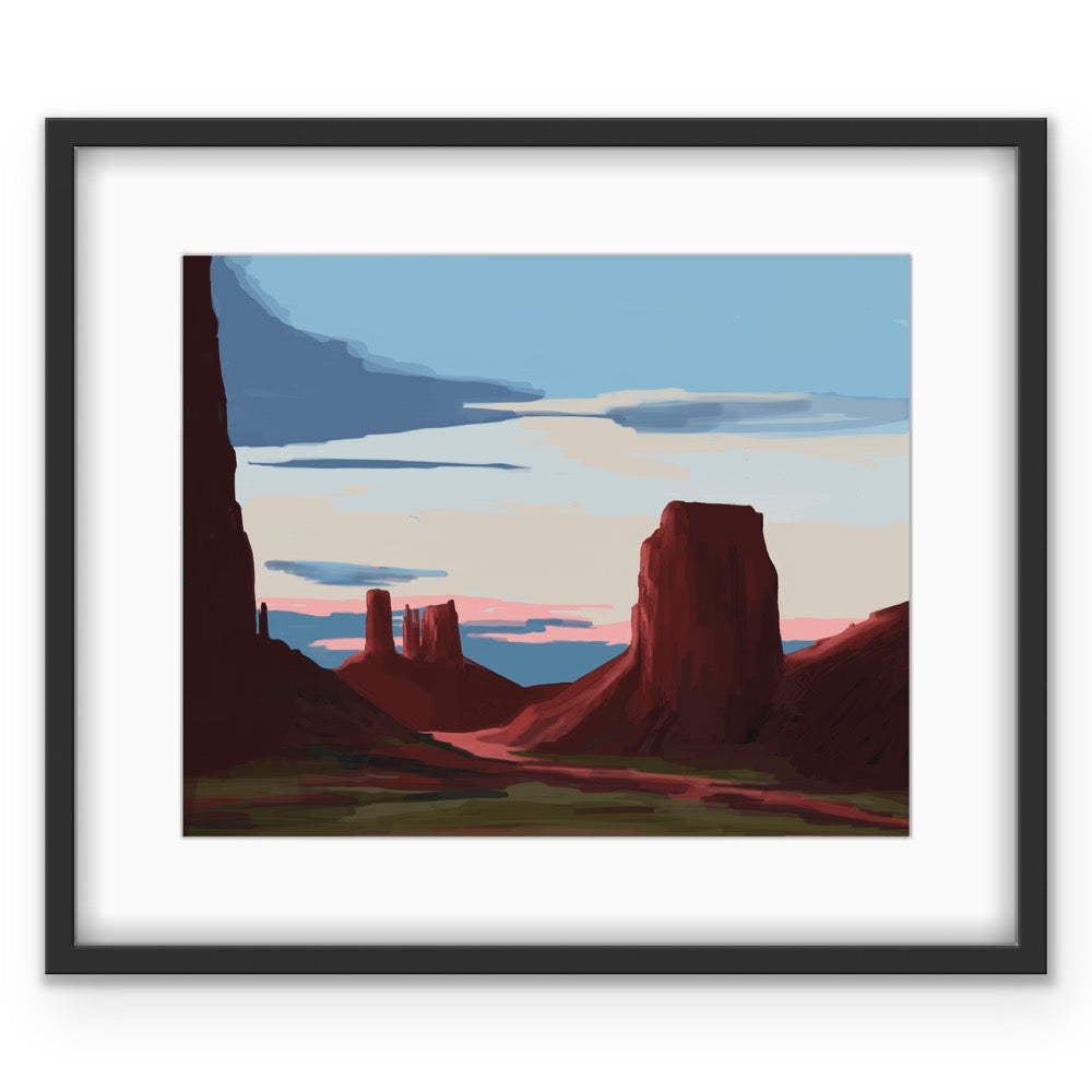 Pink Sky Print …Contemporary Southwest Collection