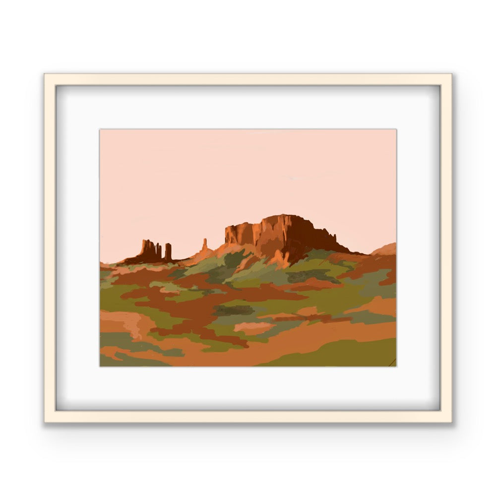 Late Afternoon Sun…Print…Southwest Collection