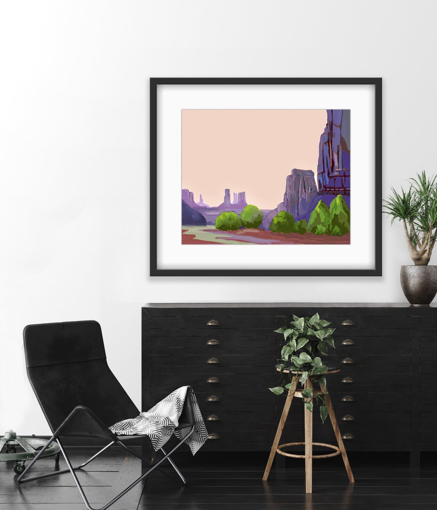 Evening Haze Print…Contemporary Southwest Collection