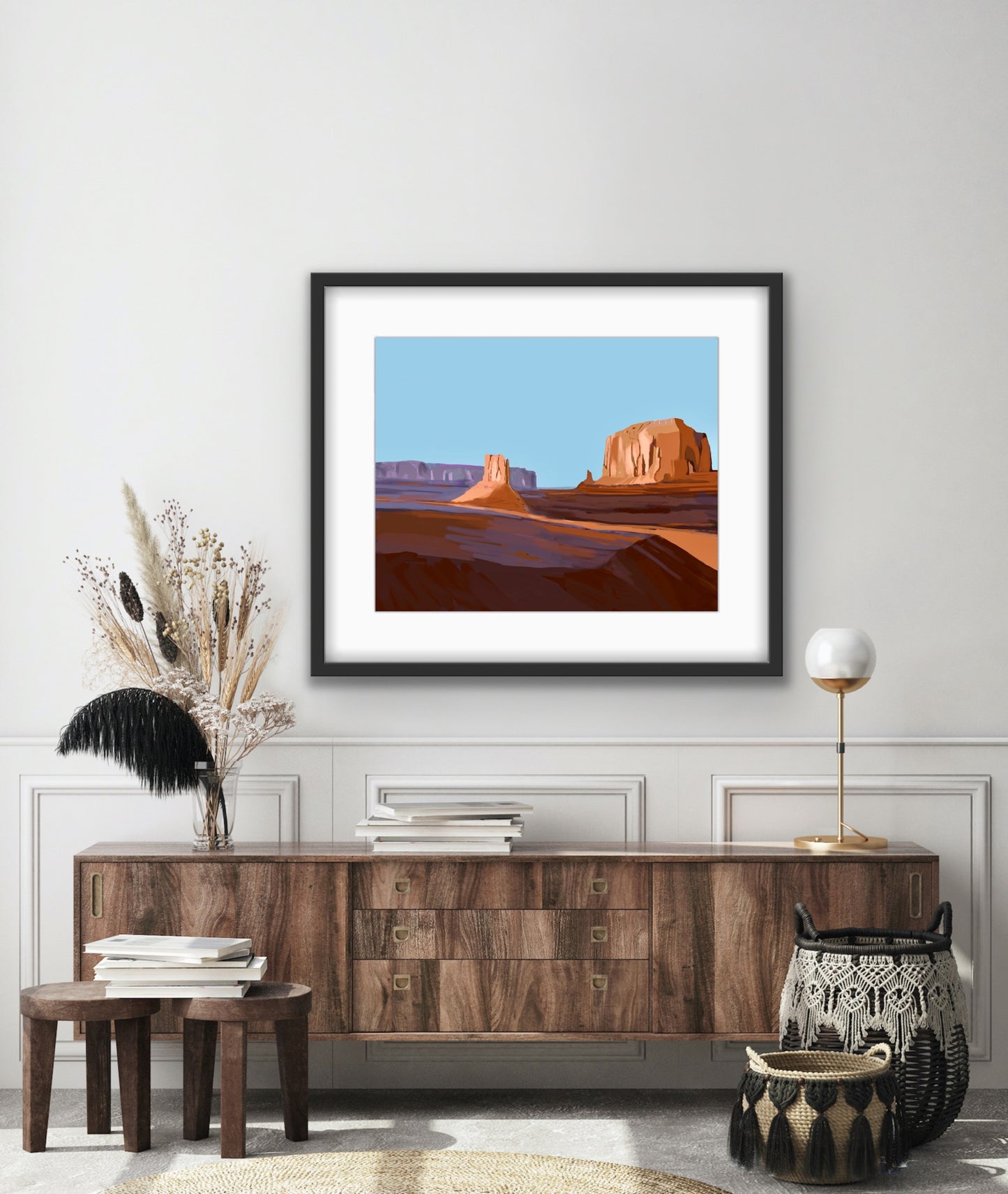 Desert Path…Contemporary Southwest Collection…Print