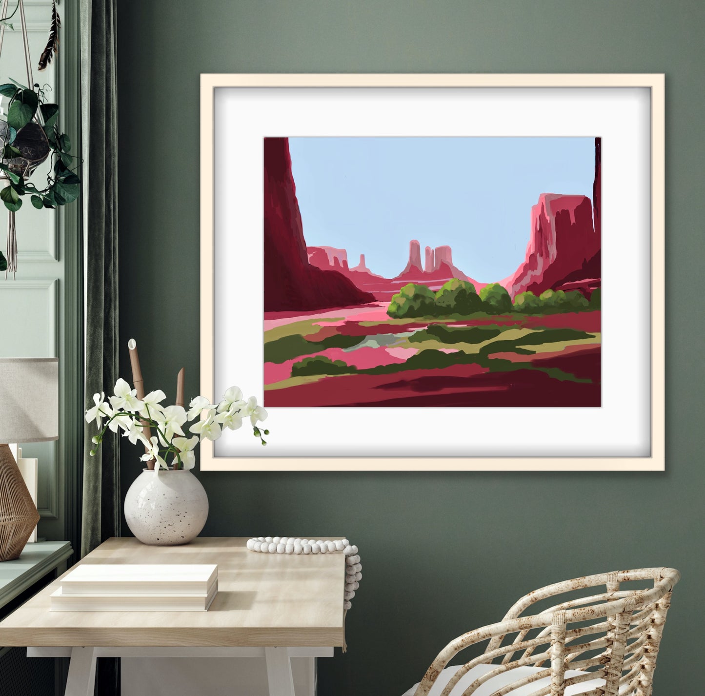 All Aglow Print…Contemporary SouthwestCollection…Print