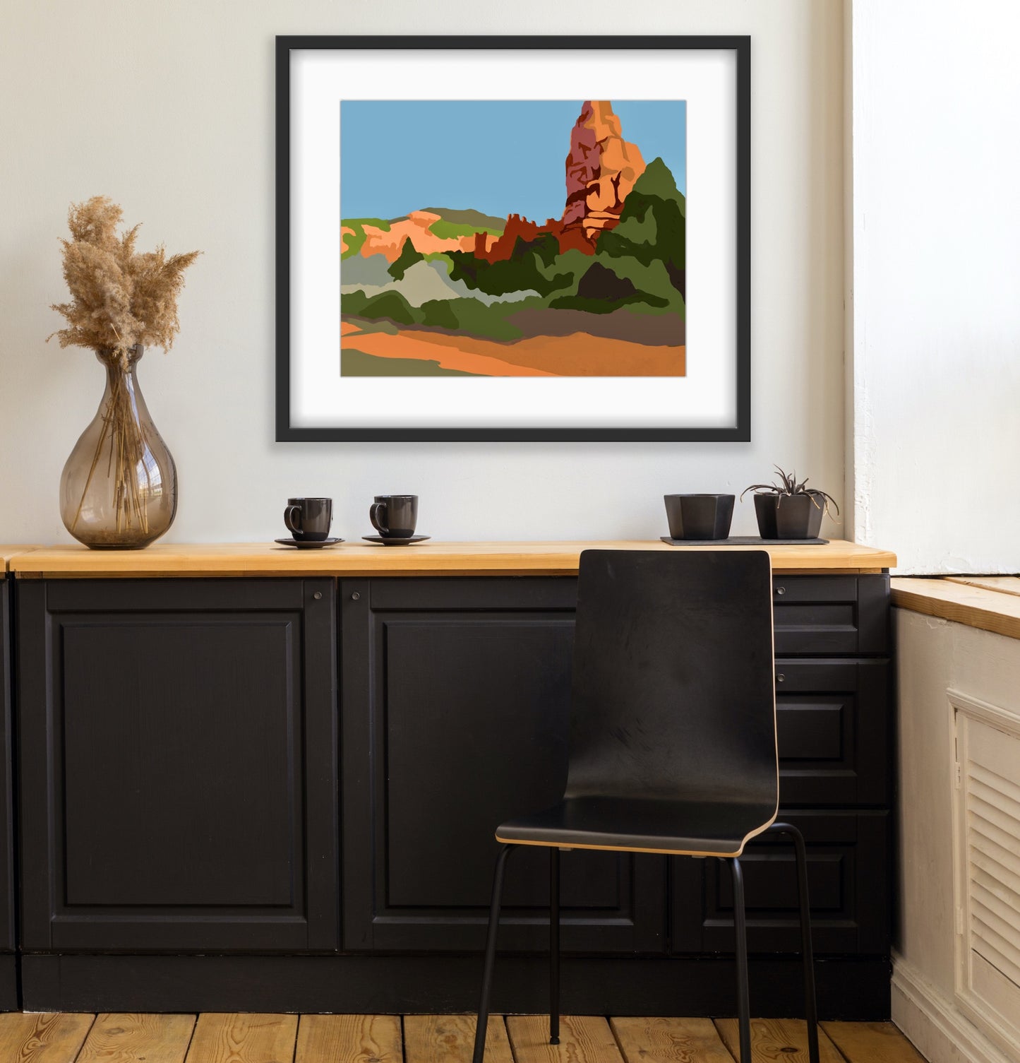 Off To The Side Print…Contemporary Southwest Collection