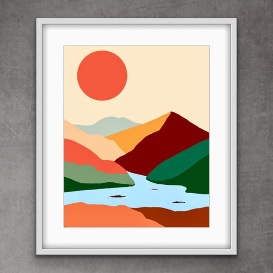 Still Water…Contemporary Print