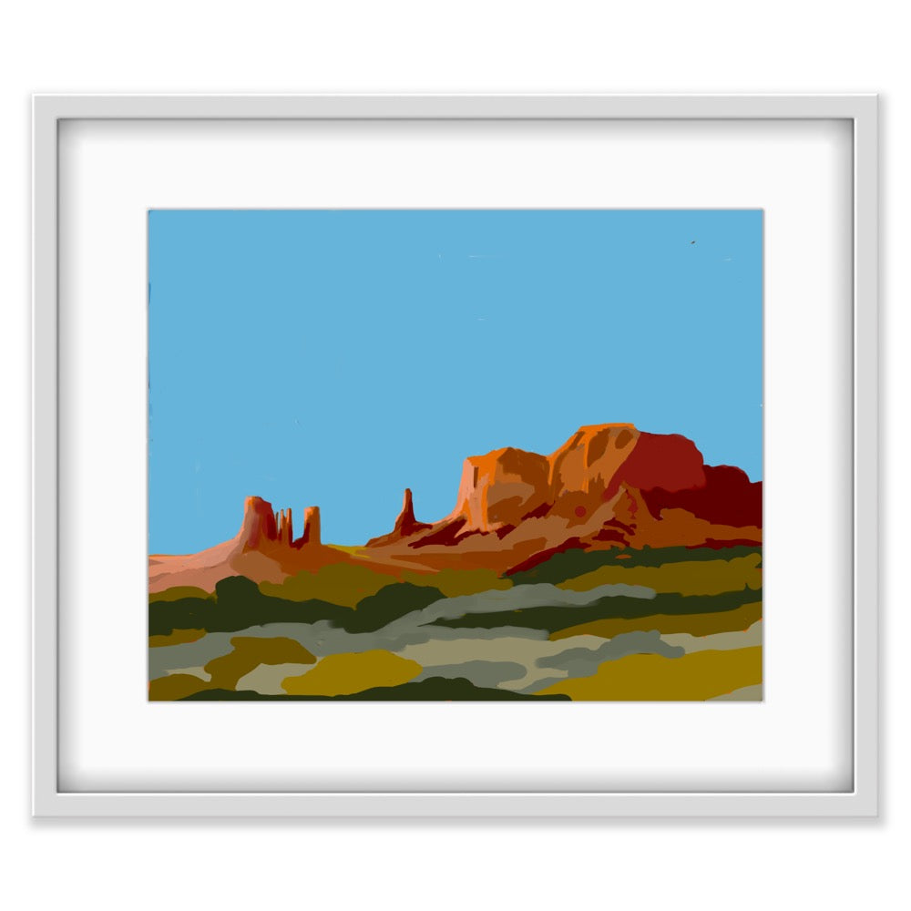 Top of the Hill Print…Southwest Collection