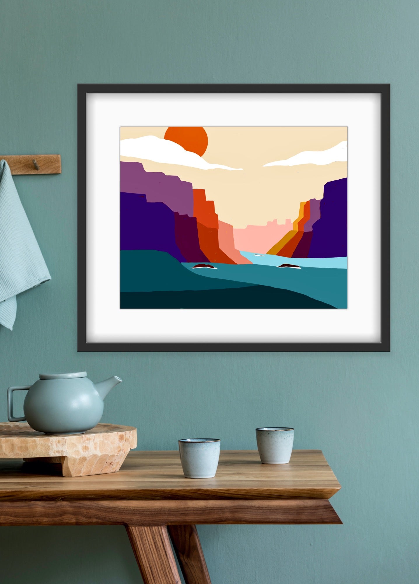 Red Sun ….. Print