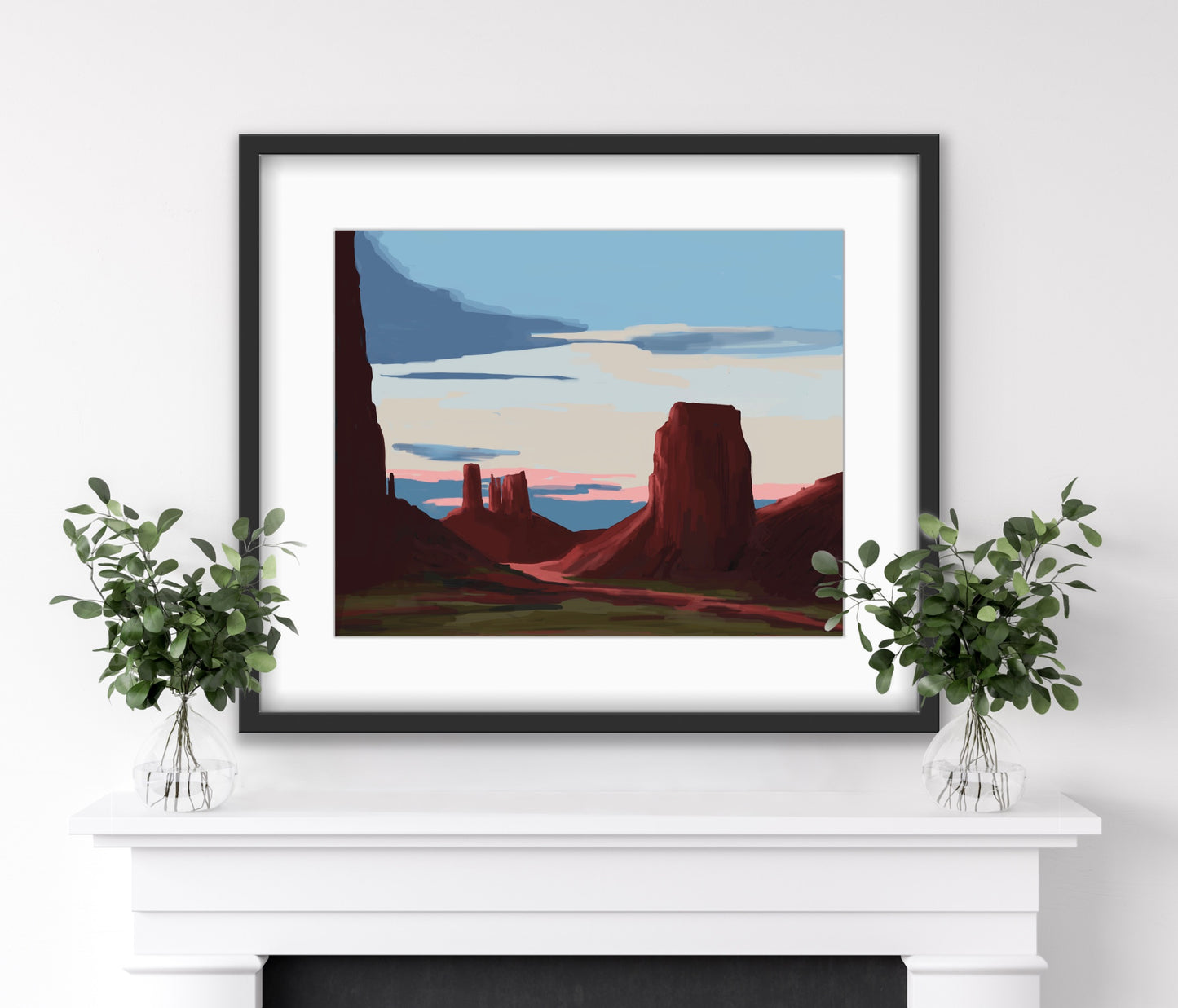 Pink Sky Print …Contemporary Southwest Collection