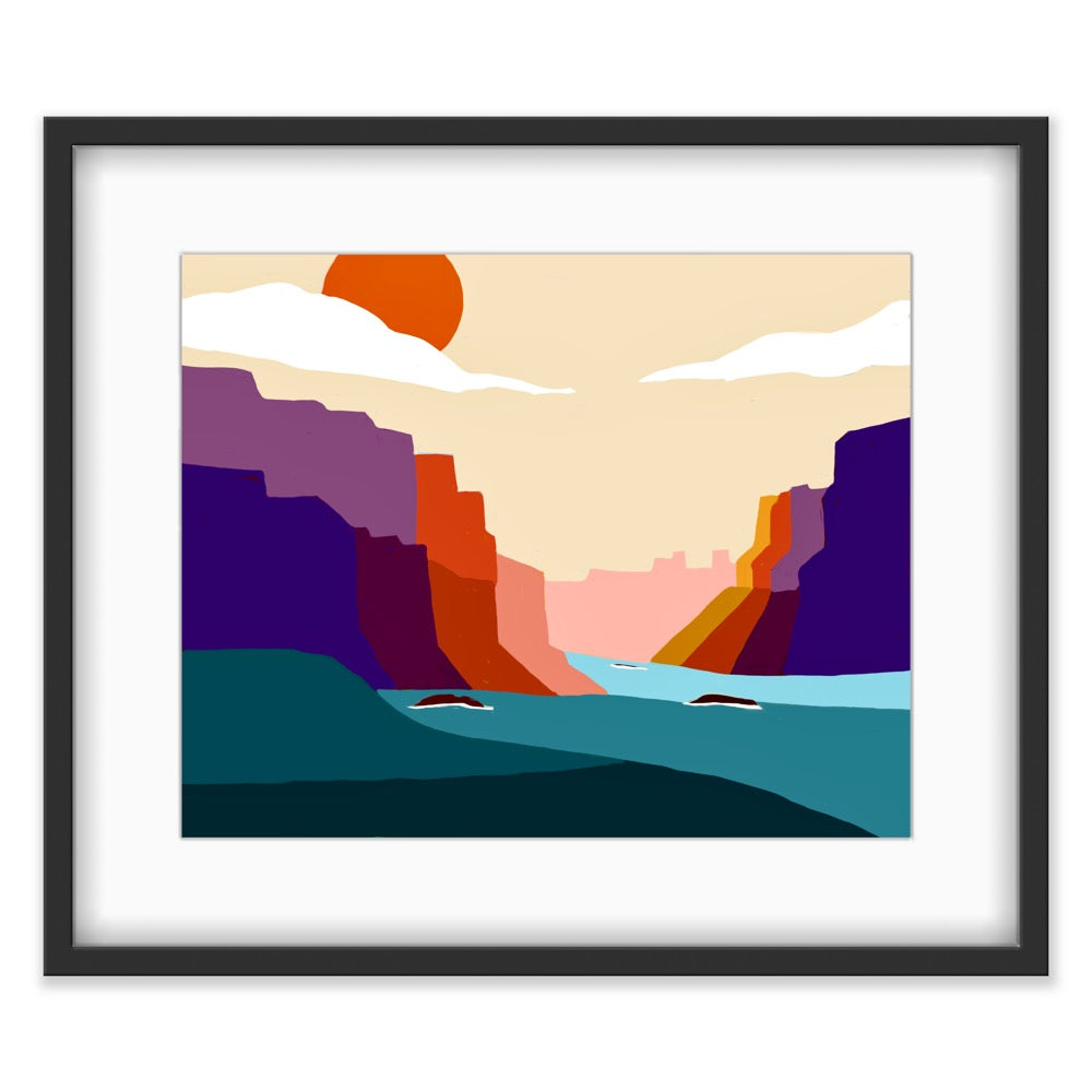 Red Sun ….. Print