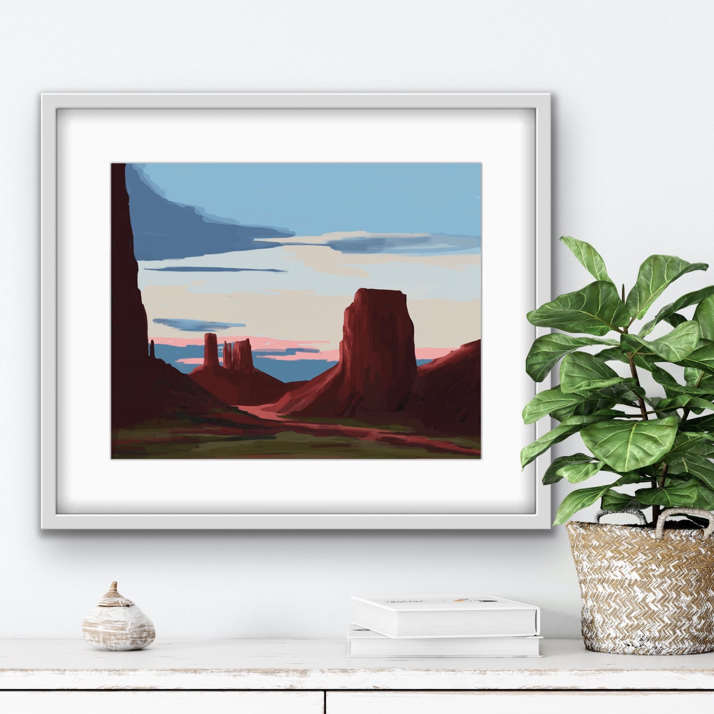 Pink Sky Print …Contemporary Southwest Collection