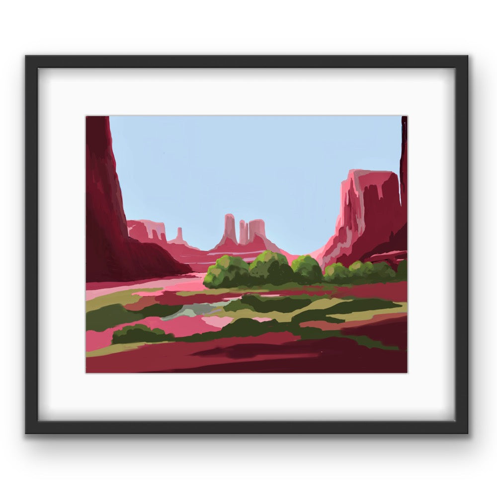 All Aglow Print…Contemporary SouthwestCollection…Print