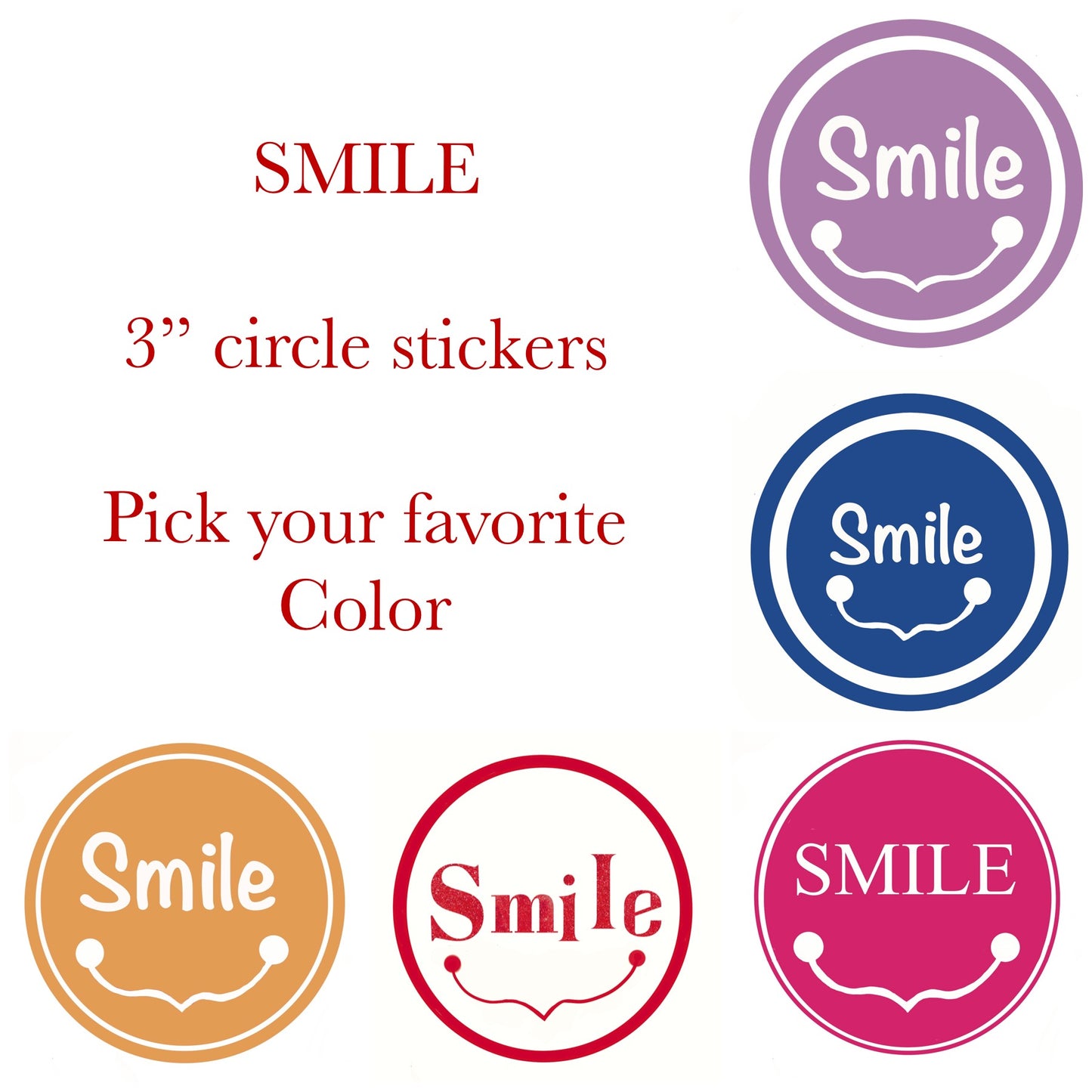 Smile…sticker