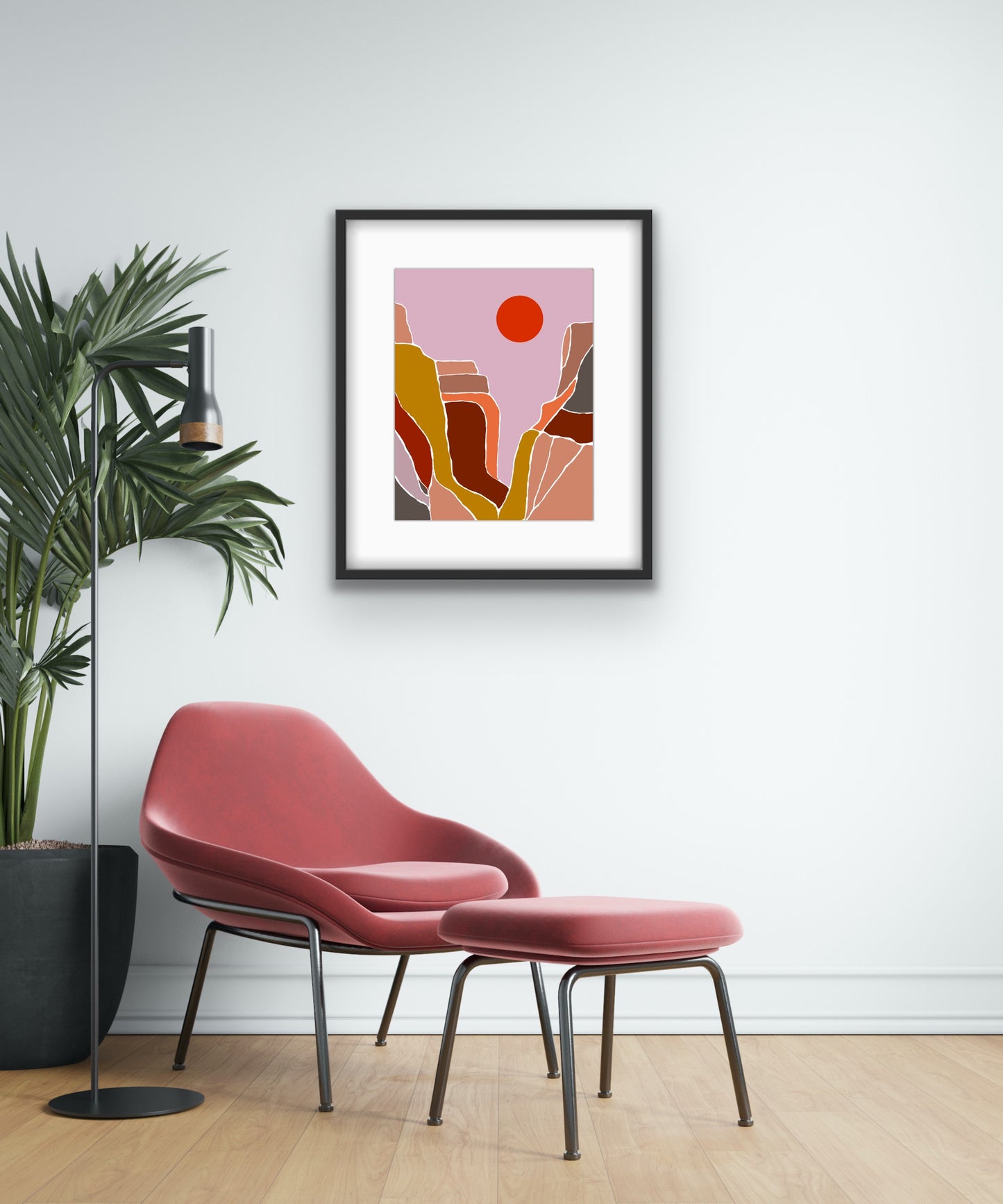 Red Sun Mountain View3…Print