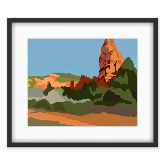 Off To The Side Print…Southwest Collection